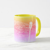 アメージング・グレース ドラゴンフライ パステル グラデーション マグカップ (正面右)