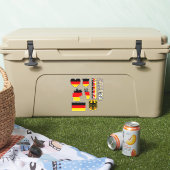 アメージング・ドイツが国のシンボルを形作る シール (クーラー)