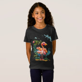 アメージング フラミンゴ  Tシャツ (正面フル)