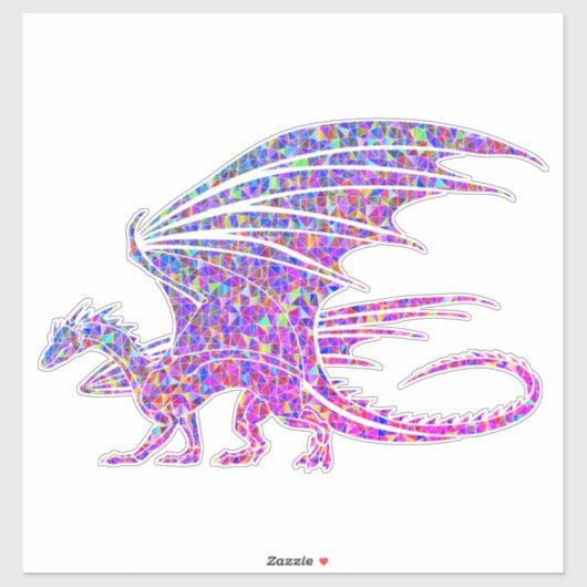 アメージング モザイク ドラゴン シール (シート)