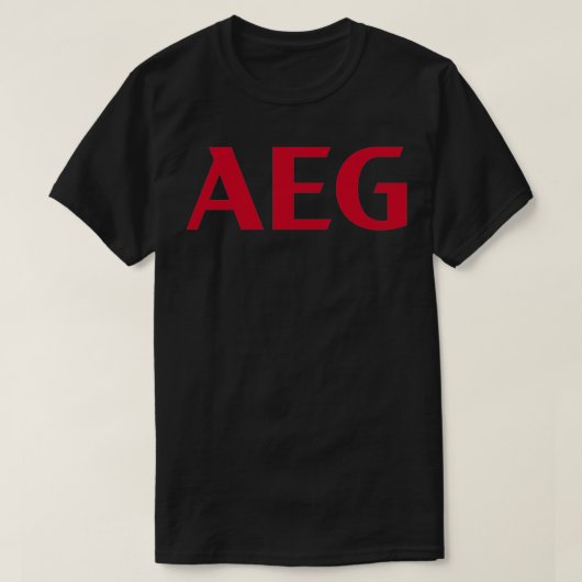アメージングAEGデザイン Tシャツ (デザイン正面)