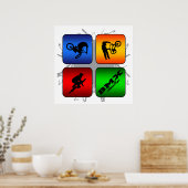 アメージングBMXアーバンスタイル ポスター (キッチン)