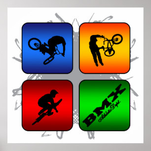 アメージングBMXアーバンスタイル ポスター