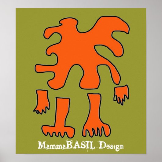 アメーバデザインポスター! ポスター (正面)