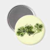 アメーバ様肉 マグネット (正面/裏面)