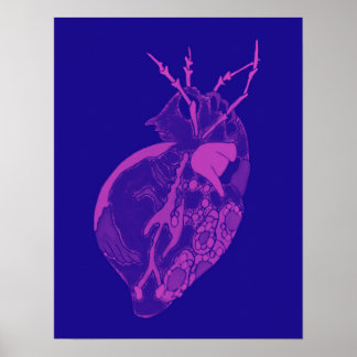 アメーバ・ミンクス：ラン花びら ポスター