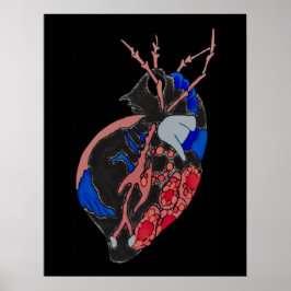 アメーバMinx：静脈と血管 ポスター