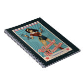 アメ疑問に思ゾニア女性ユナイト・ヴィンテージポスター ノートブック (右側)