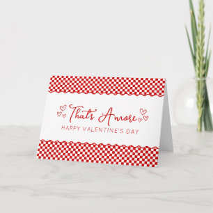 アモアだ！テーマイタリアンハッピーバレンタインデー カード