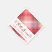 アモアだ！テーマイタリアンハッピーバレンタインデー スタンダードカクテルナプキン (角)