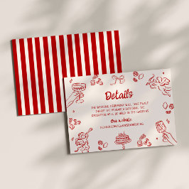 アモアだ！赤いイタリアン詳細 エンクロージャーカード