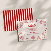 アモアだ!赤いイタリアン詳細 招待状