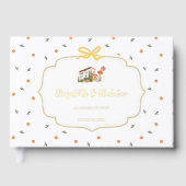 アモア&アランチ | 地中海の結婚 ゲストブック (正面)