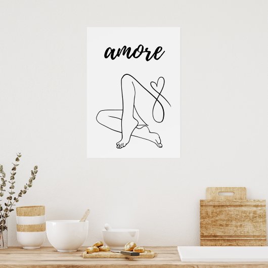 アモア ポスター (キッチン)