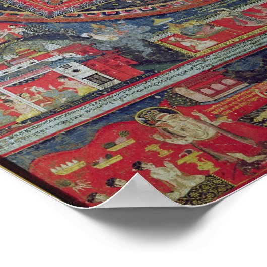 アモガパサの曼荼羅 ポスター (角)