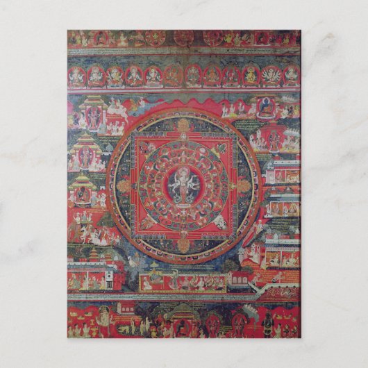 アモガパサの曼荼羅 ポストカード (正面)