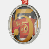 アモダンートキュビストデマス姿5金ゴールド メタルオーナメント (左)