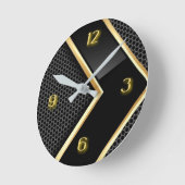 アモダンートデコ ラウンド壁時計 (傾斜)