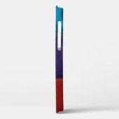 アモダンートペインティンモダンアート,,抽象芸術,正方形,水色 Case-Mate iPhoneケース (裏面 / 左)