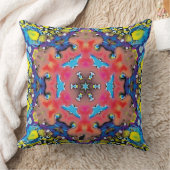 アモニウム万華鏡のように千変万化するパターン枕 クッション (ブランケット)