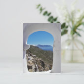 アモルゴス海岸。 ポストカード (スタンド正面)