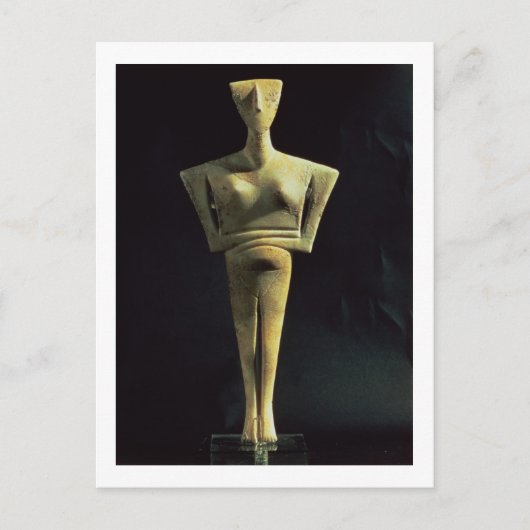 アモルゴ島の姿のイネ科動物の群れ ポストカード (正面)