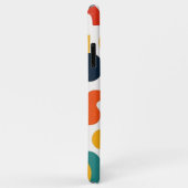 アモルフファンキーカラフルェス形状アートパターン Case-Mate iPhoneケース (裏面/右)