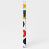 アモルフファンキーカラフルェス形状アートパターン iPhoneケース (右側)