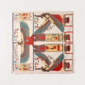 アモンのRAの太陽神の恵み-エジプトのファラオ タペストリー (正面)