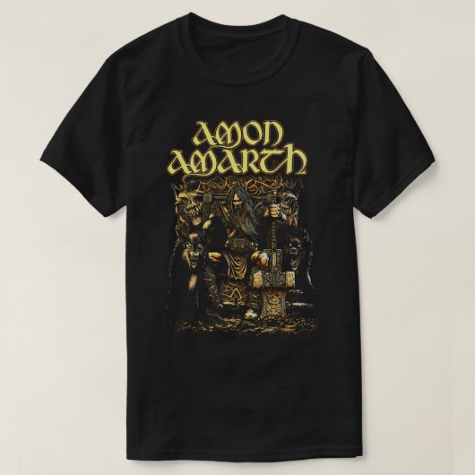 アモンアマルストールBandロゴ公式 Tシャツ (デザイン正面)