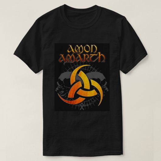 アモンアマルスロゴ Tシャツ (デザイン正面)