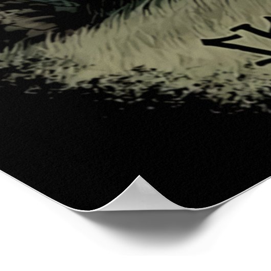 アモンアマルスヴィンテージルックファンギフト ポスター (角)