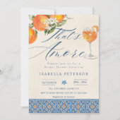 アモーアペロスピリッツイタリアンブライダルシャワー 招待状 (正面)