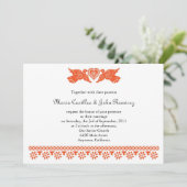 アモールエテルノパペルピカドバナー招待状 招待状 (スタンド正面)