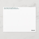 アモールエンジェルポストカード ポストカード (裏面)