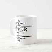 アモールファティ コーヒーマグカップ (正面左)