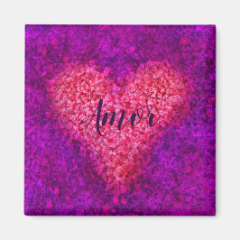 アモール・イ・コラソン・イマン マグネット