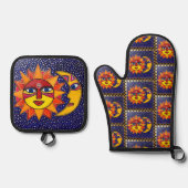 アモール・エテルノIII 鍋つかみ&鍋敷きセット (正面)