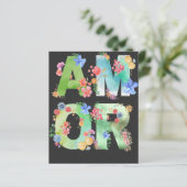 アモール、フローラ春かわいい愛ロマンチックな水色 (スタンド正面)