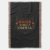 アモール・ヴィンチット・オムニア – 愛の征服すべて スローブランケット (正面縦)