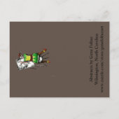 アモール – 抽象芸術バイジーンフォルツミニプリント ポストカード (裏面)