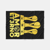 アモールEt3rno America Tricampeon フリースブランケット (正面(横))