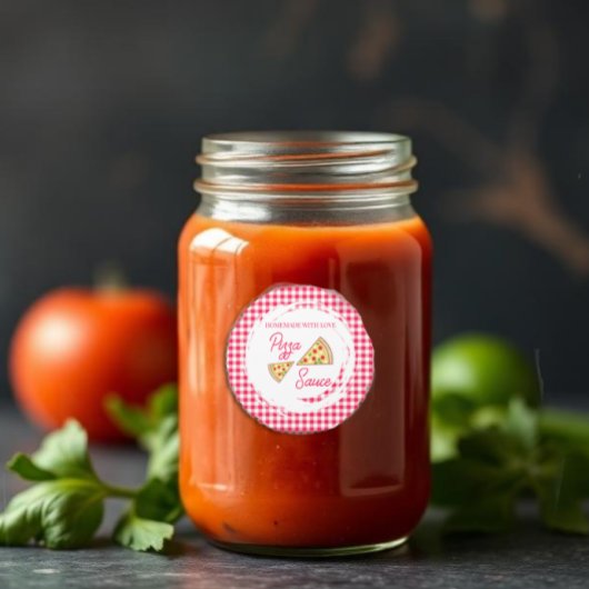 アモーレのブライダルシャワーピザソース ラウンドシール