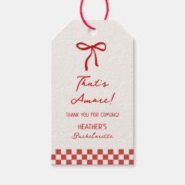 アモーレイタリアバチェロレッテありがとう ギフトタグ