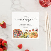 アモーレイタリアンの水彩食品 スタンダードカクテルナプキン (インサイチュ)