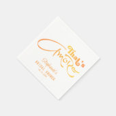 アモーレイタリアンブライダルシャワーであるアペロルカクテル スタンダードカクテルナプキン (角)