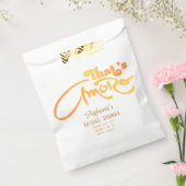 アモーレイタリアンブライダルシャワーであるアペロルカクテル フェイバーバッグ (封をした状態)