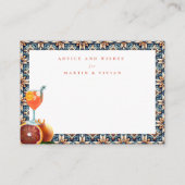 アモーレジューシーオレンジスピリッツアドバイスカード エンクロージャーカード (正面)