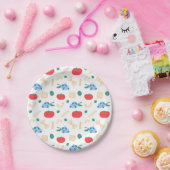 アモーレパスタパーティー ブライダルシャワー ペーパープレート (パーティー)