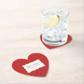 アモーレブライダルシャワーのパスタパタイタリアンン ペーパーコースター (インサイチュ)